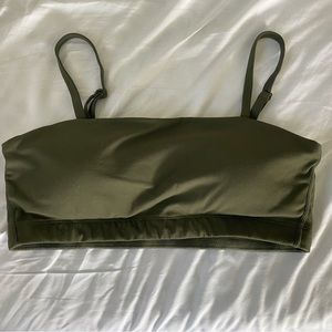 Aoxjox green sports bra